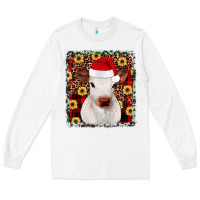 White heifer christmas Long Sleeve Tee - JahusDesignShop
