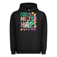 Pigment Black little mister hops a lot Urban Hoodie - NancyCooperArtShop