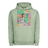 Pigment Oil Green little mister hops a lot Urban Hoodie - NancyCooperArtShop