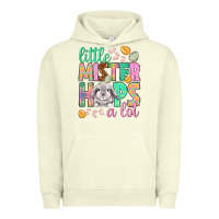 Pigment Pistachio little mister hops a lot Urban Hoodie - NancyCooperArtShop
