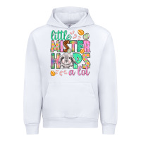White little mister hops a lot Urban Hoodie - NancyCooperArtShop