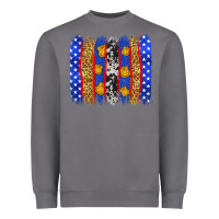 Storm American police brushstrokes Heavyweight Sweatshirt - Neo Western