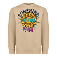 Mushroom sunshine on my mind Heavyweight Sweatshirt - SublimationCraftShop