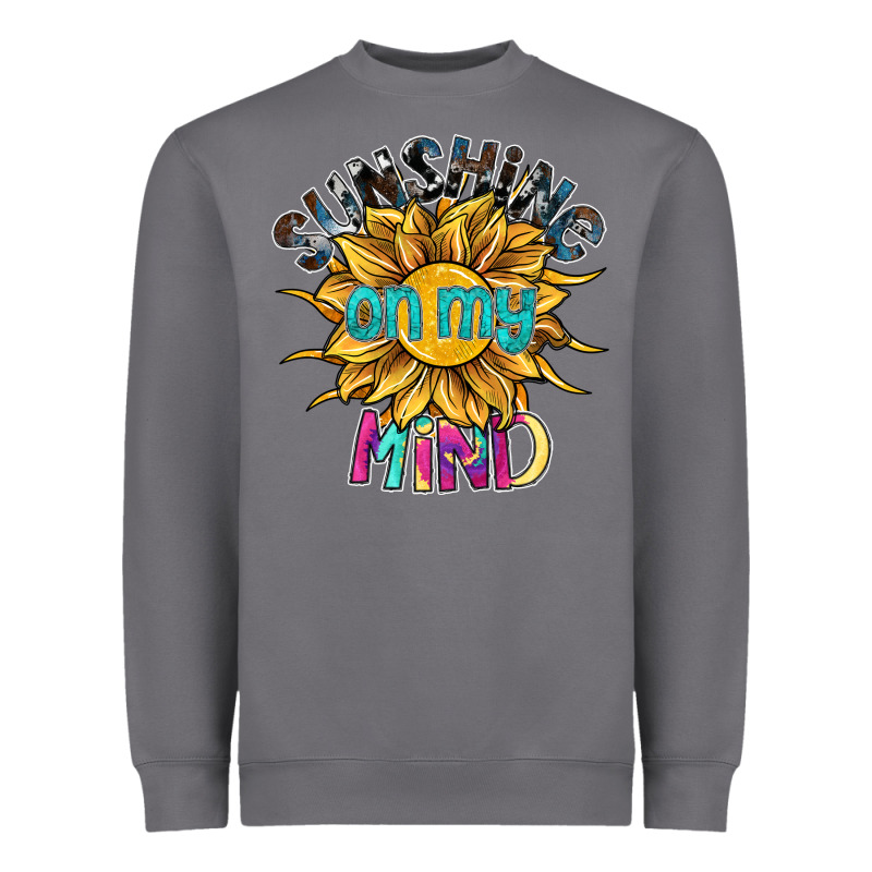 Sunshine On My Mind Heavyweight Sweatshirt by SublimationCraftShop | Teevron