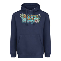 Navy river life Heavyweight Hoodie - NancyCooperArtShop