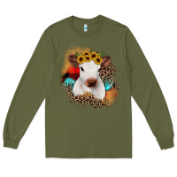 Army Green christmas heifer Long Sleeve Tee - JahusDesignShop