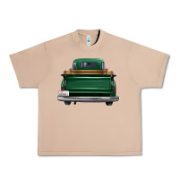 Burro western green truck back view Urban Heavy Tee - FaDigitalArtStudio