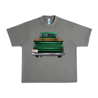 Tornado western green truck back view Urban Heavy Tee - FaDigitalArtStudio