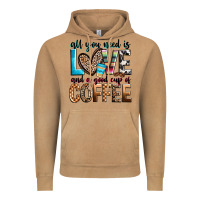 Vintage Camel all you need is love and a good cup of coffee Vintage Hoodie - Zillion Design Studio