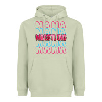 Matcha wrestling mama Heavyweight Hoodie - MaliasSmallBusiness