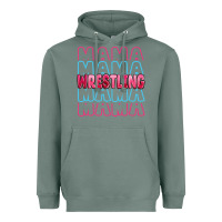 Sage wrestling mama Heavyweight Hoodie - MaliasSmallBusiness