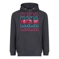 Smoke wrestling mama Heavyweight Hoodie - MaliasSmallBusiness