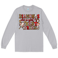 Moon Dust diamonds are a girl's best friend baseball Long Sleeve Tee - Jasminsmagicworld