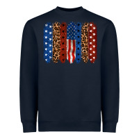 Back To Blue Brushstroke 4th Of July Heavyweight Sweatshirt | Teevron