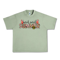Oil Green sweet sweet summer Urban Heavy Tee - CowhideDigitalArt