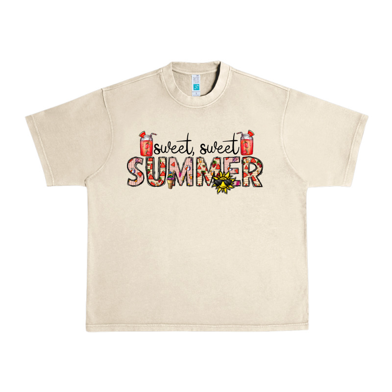 Sweet Sweet Summer Urban Heavy Tee by CowhideDigitalArt | Teevron