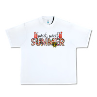 White sweet sweet summer Urban Heavy Tee - CowhideDigitalArt
