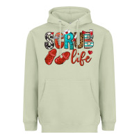 Matcha scrub life Heavyweight Hoodie - NancyCooperArtShop