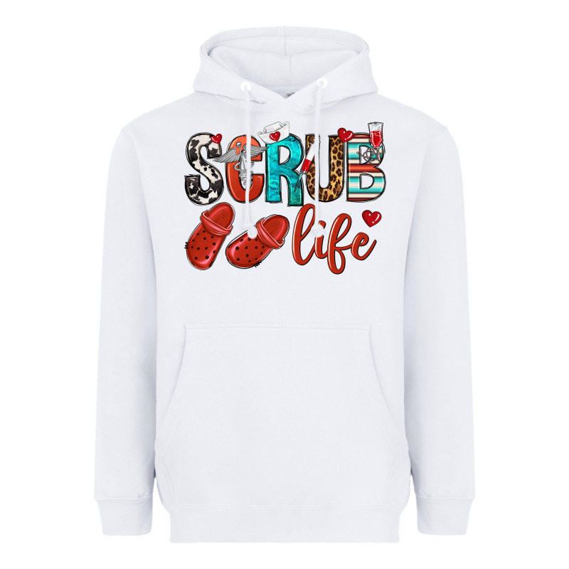 Scrub Life Heavyweight Hoodie by NancyCooperArtShop | Teevron