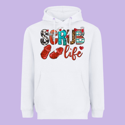 Scrub Life Heavyweight Hoodie Designed By Nancycooperartshop