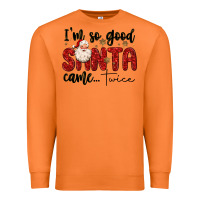 Carrot i m so good santa came twice Premium Sweatshirt - MaliasSmallBusiness