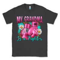 Smoke Breast Cancer My Grandma Is A Fighter Classic Tee - Artiststas