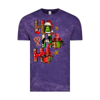 Cloud Purple ho ho ho afro gnomes Vintage Tee - FaDigitalArtStudio