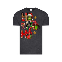 Vintage Black ho ho ho afro gnomes Vintage Tee - FaDigitalArtStudio