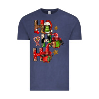 Vintage Denim ho ho ho afro gnomes Vintage Tee - FaDigitalArtStudio