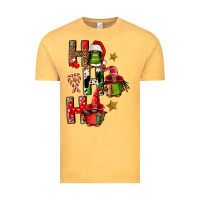 Vintage Mustard ho ho ho afro gnomes Vintage Tee - FaDigitalArtStudio
