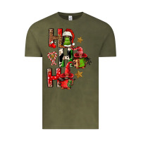 Vintage Olive ho ho ho afro gnomes Vintage Tee - FaDigitalArtStudio