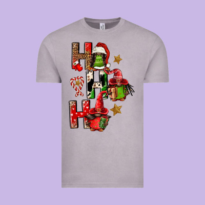 Ho Ho Ho Afro Gnomes Vintage Tee Designed By Fadigitalartstudio
