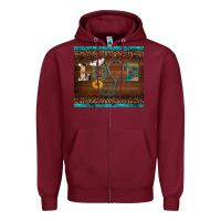 Burgundy western nurse love tumbler Zipper Hoodie - BarkalooDesign