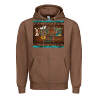Chestnut western nurse love tumbler Zipper Hoodie - BarkalooDesign