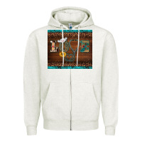 Oatmeal Heather western nurse love tumbler Zipper Hoodie - BarkalooDesign