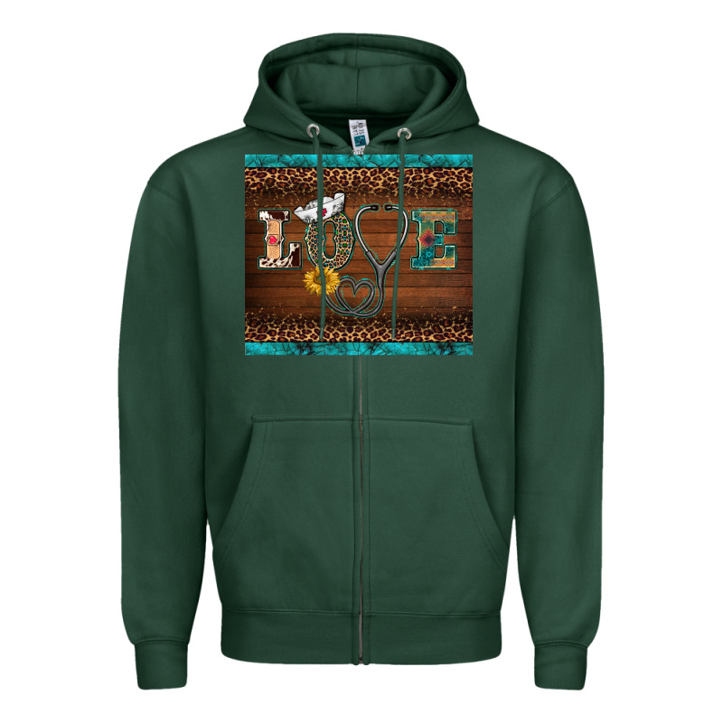 Western Nurse Love Tumbler Zipper Hoodie by BarkalooDesign | Teevron