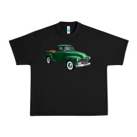 Black western green truck right 34 view 1 Urban Heavy Tee - FaDigitalArtStudio