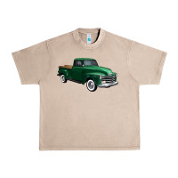 French Oak western green truck right 34 view 1 Urban Heavy Tee - FaDigitalArtStudio