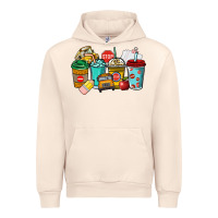 Sandshell school bus driver coffee cups Urban Hoodie - NancyCooperArtShop