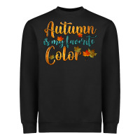Black autumn is my favorite color Heavyweight Sweatshirt - HRA Design Shop