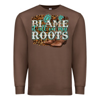 Chestnut blame it all on my roots Premium Sweatshirt - NancyCooperArtShop