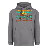 Storm something in the orange tells me were not done Heavyweight Hoodie - NancyCooperArtShop