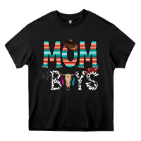 Black mom of boys Heavy Core Tee - CowhideDigitalArt