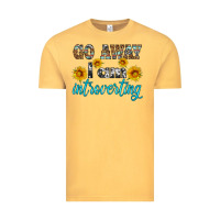 Vintage Mustard go away i am introvering Vintage Tee - HRA Design Shop