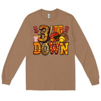Toasted Coconut three up three down softball Long Sleeve Tee - Jasminsmagicworld