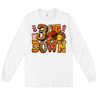 White three up three down softball Long Sleeve Tee - Jasminsmagicworld