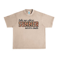 French Oak take me where summer never ends Urban Heavy Tee - CowhideDigitalArt