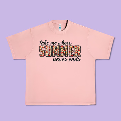 Take Me Where Summer Never Ends Urban Heavy Tee Designed By Cowhidedigitalart