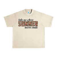 Sandshell take me where summer never ends Urban Heavy Tee - CowhideDigitalArt