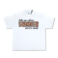 White take me where summer never ends Urban Heavy Tee - CowhideDigitalArt